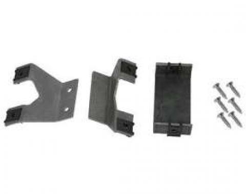 Redline Restomotive® Chevelle/El Camino 66-67 A/T Console Mounting Bracket Set (2-Pieces Set, w/Hardware) LG-00-1342-A