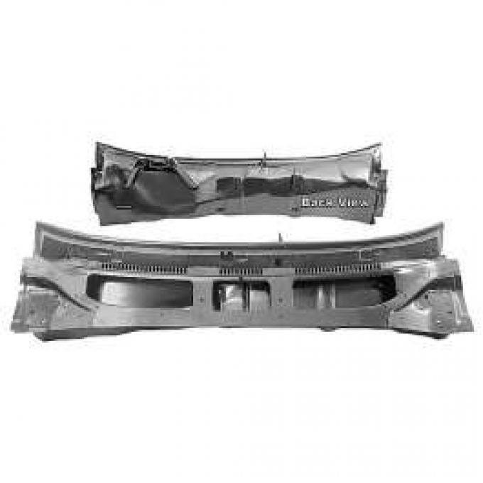 Redline Restomotive® GM. A-Body 70-72 Cowl Lower & Vent Grille Assy. LG-00-2213-A