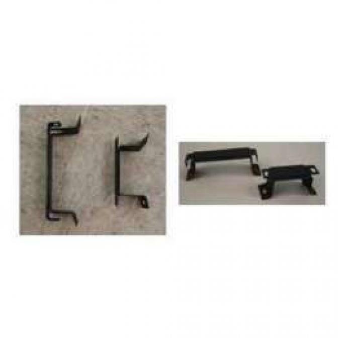 Redline Restomotive® Chevelle/El Camino 64-65 A/T Console Mounting Bracket Set (2-Pieces, w/Hardware) LG-00-1333-A