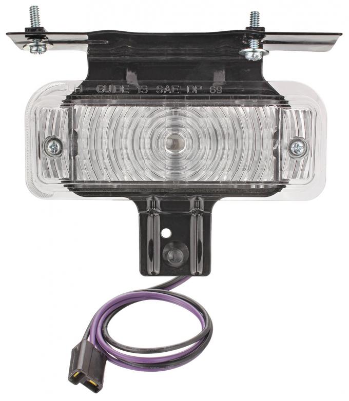 Redline Restomotive® Chevelle 69 exc.SS (w/o Lamp Monitors) Parking Lamp Assy - LH LG-00-697/LH