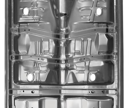 Redline Restomotive® GM. A-Body 68-69 Floor Assy - Oe Type (W/Braces & Inner Rocker Panels) LG-00-1017-C