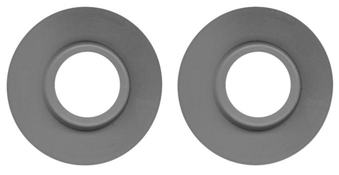 Redline Restomotive® 1953-1984 GM Car Interior 2 Piece Door Handle & Window Crank Protection Washers