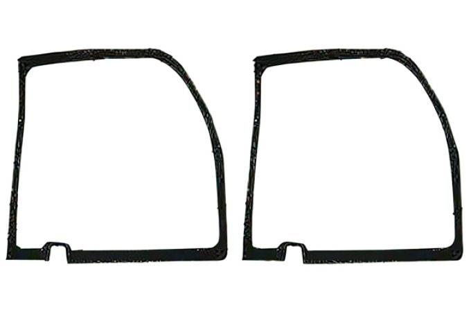Redline Restomotive® Chevelle 69 exc.wagon/El Camino Taillight Bezel Gasket - 1 Pair (RH & LH, 1 Pair, to Body Seal) LG-00-1326-A