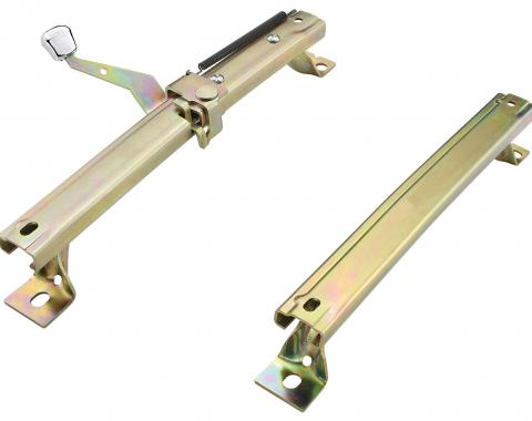 Redline Restomotive® 1966-1972 Chevelle / El Camino / GTO / Cutlass Right Side Bucket Seat Track Assembly