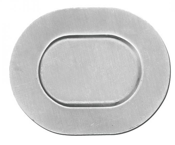 Redline Restomotive® All GM Models 61-74 (No Notch) Plug, Flr Pan Drain - Galvanized LG-00-084-G