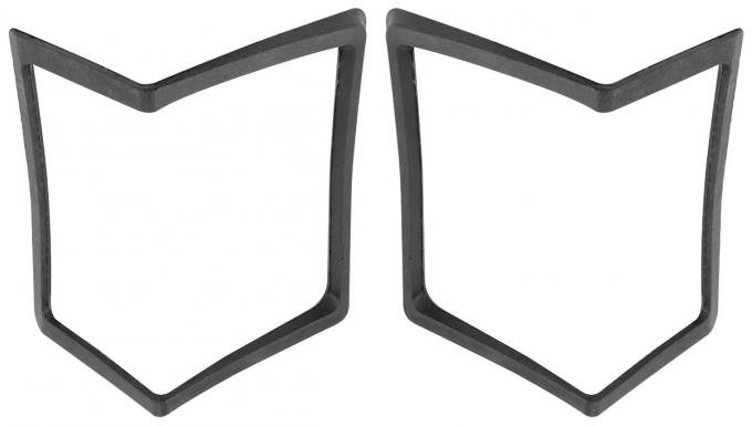 Redline Restomotive® Chevelle Wagon/El Camino/Sprint 70-72 Tail Light Bezel Gasket-1 Pair LG-00-1196-A