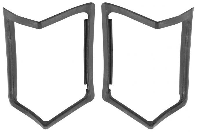 Redline Restomotive® Chevelle Wagon/El Camino/Sprint 68-69 Tail Light Bezel Gasket-1 Pair LG-00-1195-A