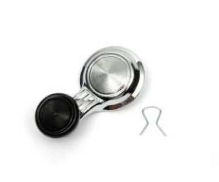 Redline Restomotive® Chevelle/El Camino, Impala, Tempest 68 ( Vent Window Crank - Black Knob LG-00-1922-B