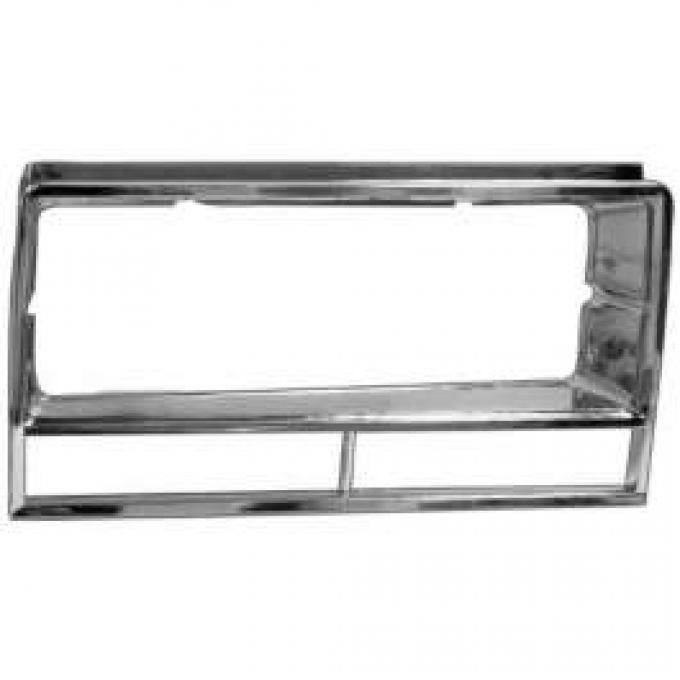 Redline Restomotive® El Camino, Caballero 82-87/Malibu 82-83 Headlamp Bezel Chrome - LH LG-80-559/LH