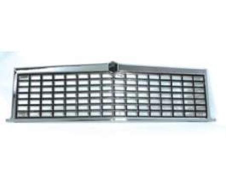Redline Restomotive® El Camino/Caballero/Malibu 78 exc.SS Grille Chrome/Painted - Argent LG-80-550