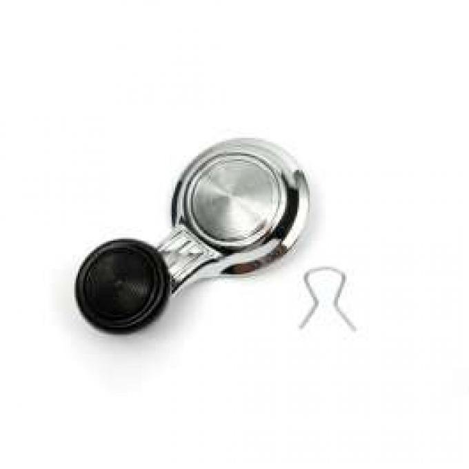 Redline Restomotive® Chevelle/El Camino, Impala, Tempest 68 ( Vent Window Crank - Black Knob LG-00-1922-B