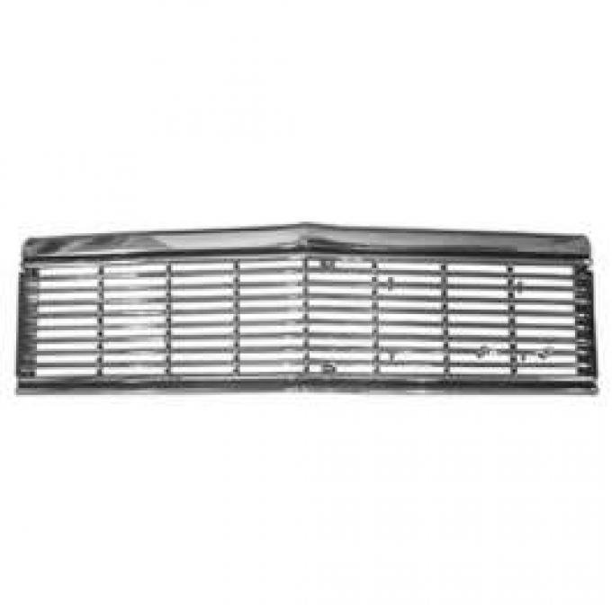 Redline Restomotive® El Camino/Caballero/Malibu 81 Grille Chrome/Painted - Sil, Blk LG-80-552
