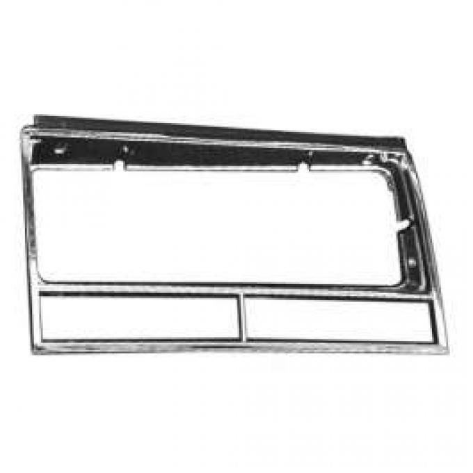 Redline Restomotive® El Camino, Caballero 82-87/Malibu 82-83 Headlamp Bezel Chrome - RH LG-80-559/RH