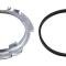 Redline Restomotive® 1964-1968 Ford Mustang 61L (W/Lock Ring & Gasket) Galvanized Fuel Tank with Drain Plug