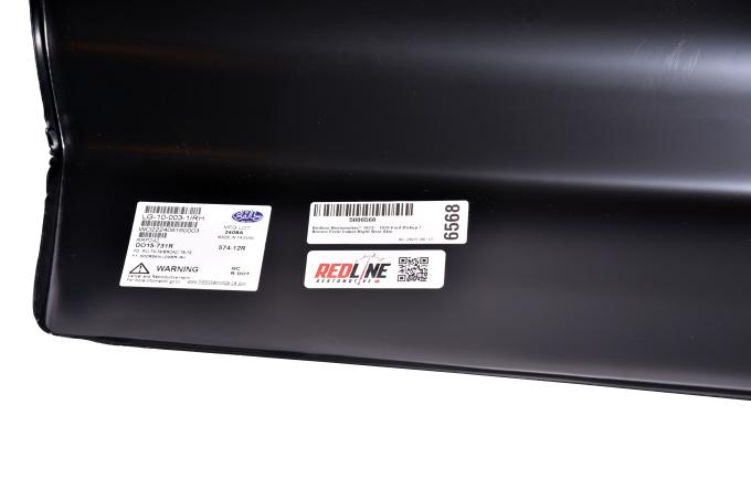 Redline Restomotive® 1973-1979 Ford Pickup / Bronco Front Lower Right Door Skin