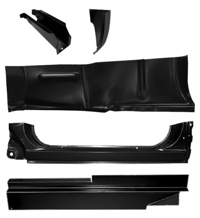 Redline Restomotive® 1973-1991 Chevy / GMC Truck Passenger Side Rocker Panel Repair Kit