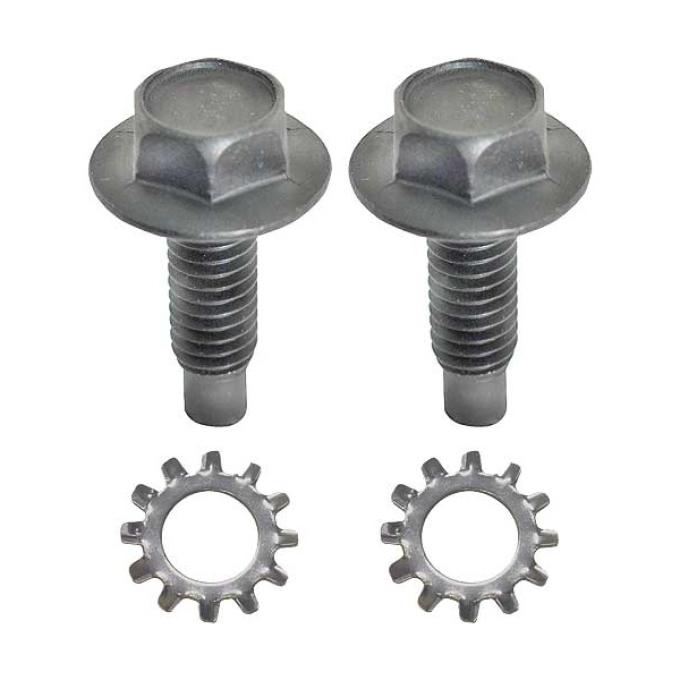 Redline Restomotive® 1966 Ford Thunderbird Hood Catch Hardware Set