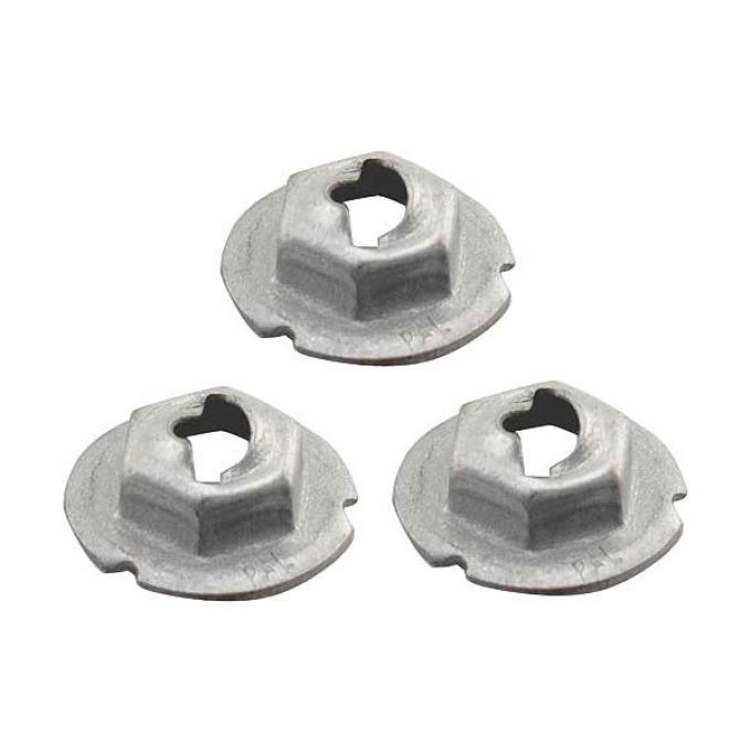 Redline Restomotive® 1961-1963 Ford Thunderbird Hood Grille To Bezel Hardware Set