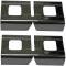 Redline Restomotive® Camaro/Firebird 68-69(roof Inner Weather Strip Channel Connector - Pair LG-00-1581-A