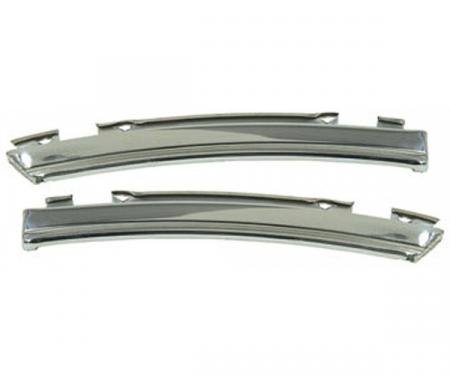 Redline Restomotive® Chevelle, El Camino, Monte Carlo 68-72 RR. Top Fender Moulding - 1 Pair (W/Seals) LG-00-1122-A