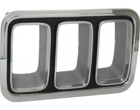 Redline Restomotive® 1970 Ford Mustang Left Hand Tail Lamp Bezel