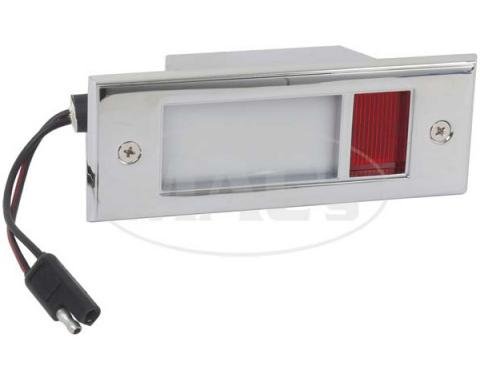 Redline Restomotive® Mustang 65-66 (For Pony Interior, Left or Right, ( Door Courtesy Light Assy LG-10-708