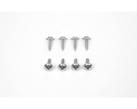 Redline Restomotive® 1967-1969 Camaro /Firebird Convertible Rear Armrest & Side Well Cover Screw Kit