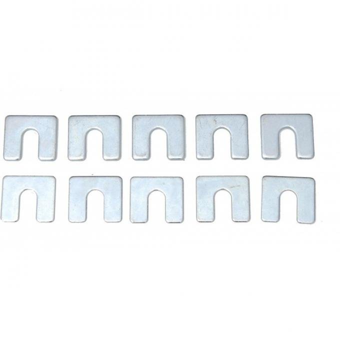 Redline Restomotive® 1958-1964 Full Size Chevy 10 Piece 1/16" Thick Upper & Rear Fender Shim Kit