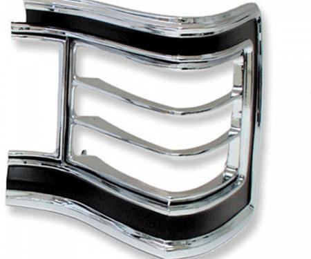 Redline Restomotive® Malibu/SS-396 67 exc.wagon/El Camino Tail Lamp Bezel - RH (w/o Gasket) LG-00-706/RH