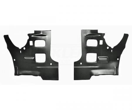 Redline Restomotive® Chevelle/El Camino 68-72, Monte Carlo 70-72 Rocker Panel to Cowl Reinforcements - Pair LG-00-2131-A