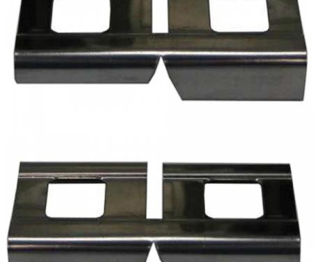 Redline Restomotive® Camaro/Firebird 67 Roof Inner Weatherstrip Channel Connectors - Pair LG-00-1300-A