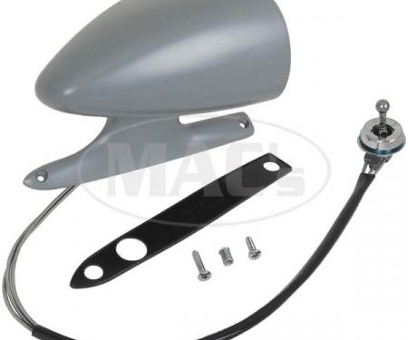 Redline Restomotive® Mustang 71-73 (Rectangular) Outside Mirror - LH, Manual Ctl LG-10-380/LH