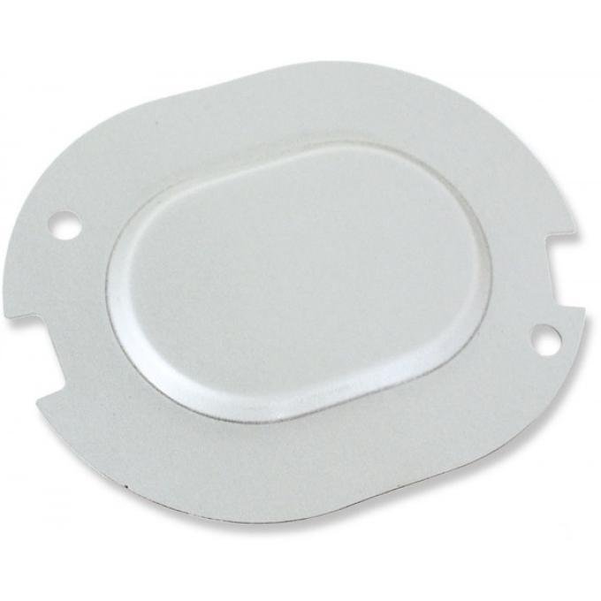 Redline Restomotive® All GM Models 61-67 (W/Notch) Plug, Flr Pan Drain - Galvanized 00-176G