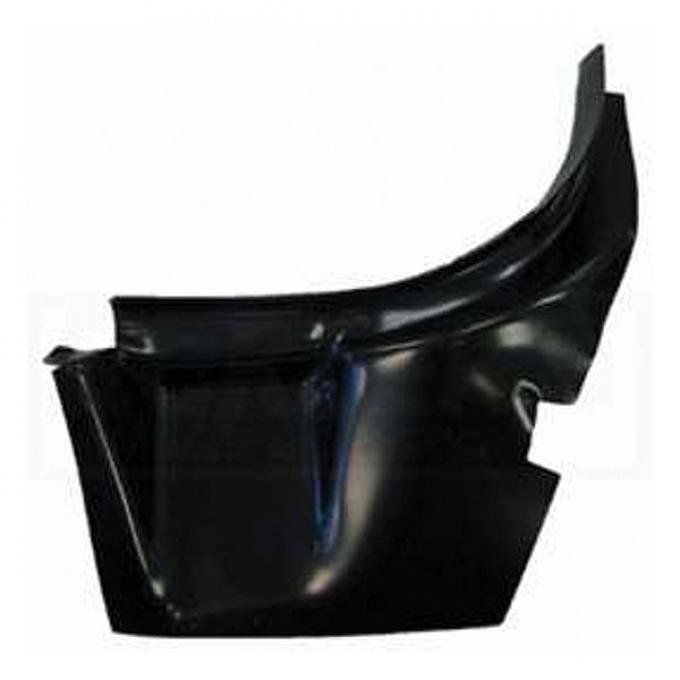 Redline Restomotive® Chevelle 64-65 (Exc. Wagon) Trunk Gutter Side Brace - RH LG-00-237-GR