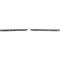 Redline Restomotive® Chevelle, Cutlass, GTO, Lemans, Skylark 68-72/ Monte Carlo 70-72 a-Pillar Drip Rail Support - Pair (RH & LH) LG-00-1036-A