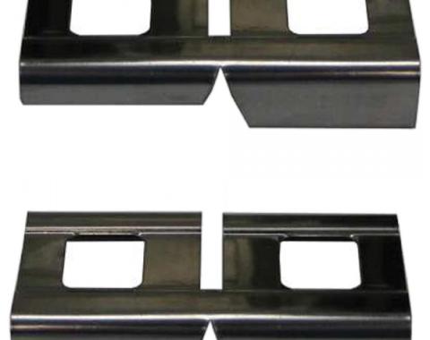 Redline Restomotive® Camaro/Firebird 67 Roof Inner Weatherstrip Channel Connectors - Pair LG-00-1300-A