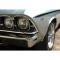 Redline Restomotive® Chevelle/El Camino 69 (Painted Silver) Grille Extension - 1 Pair LG-00-1638-A