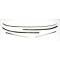 Redline Restomotive® Camaro/Firebird 67-69 Conv.(5-Pieces Set) Windshield Moulding Set LG-00-586-A