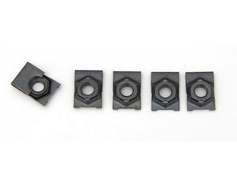Redline Restomotive® 1958-1964 Full Size Chevy 5 Piece 3/8" Cage Nut Set