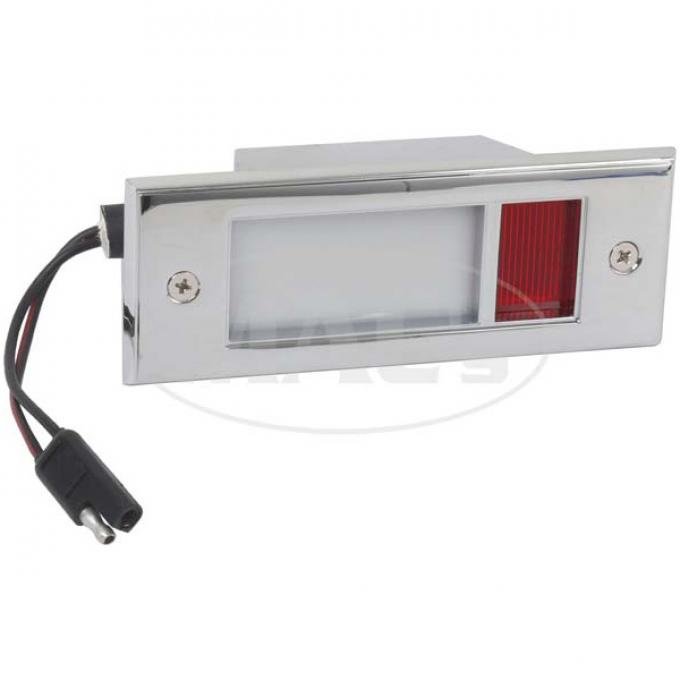 Redline Restomotive® Mustang 65-66 (For Pony Interior, Left or Right, ( Door Courtesy Light Assy LG-10-708