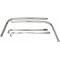 Redline Restomotive® GM A-Body 66-67 2dr (4-Pieces Set) ( RR. Window Reveal Moulding Set LG-00-1469-A