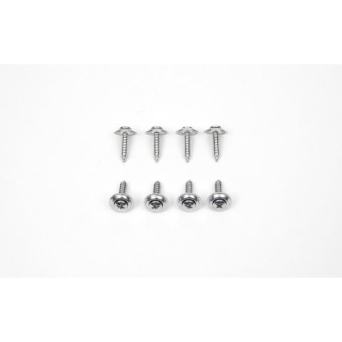Redline Restomotive® 1967-1969 Camaro /Firebird Convertible Rear Armrest & Side Well Cover Screw Kit