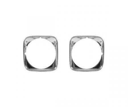 Redline Restomotive® Chevelle/El Camino 71 H/L Bezel - 1 Pair (RH & LH) LG-00-502