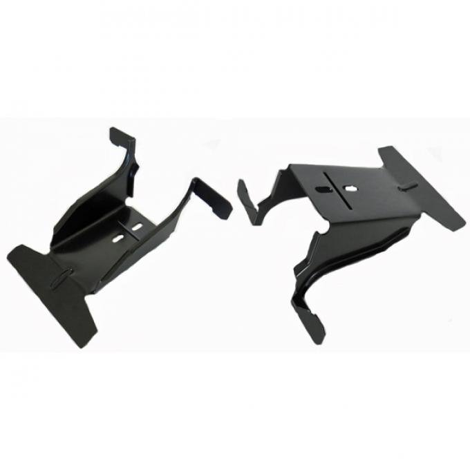 Redline Restomotive® Chevelle 64-65 (Exc. Wagon) Trunk Lid Catch Mount LG-00-237-F