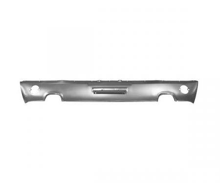 Redline Restomotive® 1967-1968 Ford Mustang Rear Valance with Exhaust Holes