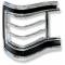Redline Restomotive® Malibu/SS-396 67 exc.wagon/El Camino Tail Lamp Bezel - LH (w/o Gasket) LG-00-706/LH