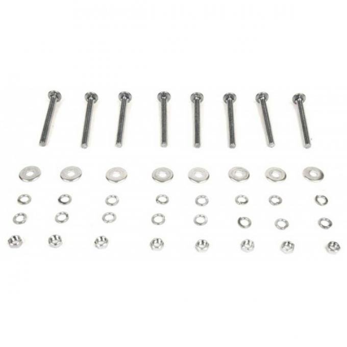 Redline Restomotive® 1967-1972 Chevy / GMC Truck Bed To Frame Bolts for Trucks with Steel Bed