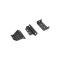 Redline Restomotive® Chevelle/El Camino 66-67 M/T (3-Pieces, ( Console Mounting Bracket Set LG-00-1381-A