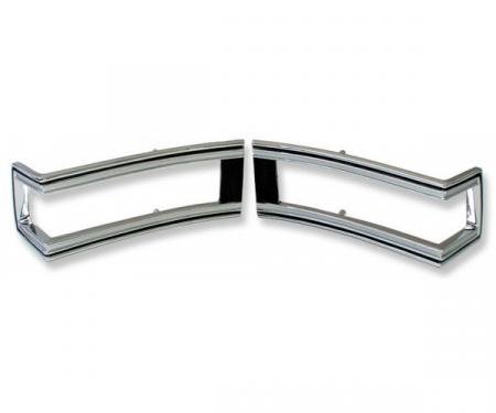 Redline Restomotive® Chevelle Wagon/El Camino 68-69 (W/Gasket Tail Light Bezel - 1 Pair (R&l) LG-00-1197-A