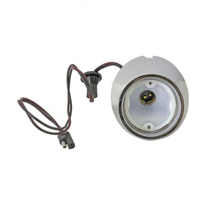 Redline Restomotive® Mustang 67-68 (Incl.body, Socket, Cable) Back-Up Lamp Housing - LH LG-10-241/LH